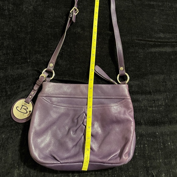 Purple B Makowsky Leather Purse - Picture 3 of 11